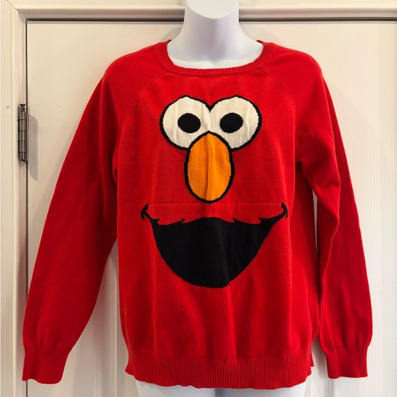 Sesame Street Sweaters - Red Elmo Sweater